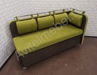 Кухонный диван Тиана 4П раскладной со спинками (Фанера)
