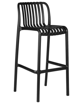 Барный стул LMZL-PP777 CHLOE BAR Черный