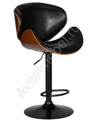 Барный стул LMZ-6023_BlackBase JACK BLACK Черный